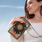 Shine On Beaded Sun Theme with Flowers Crossbody Phone Bag
