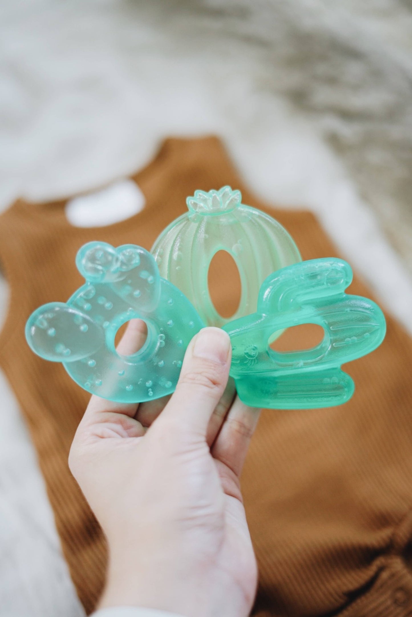 *NEW OPTION* Cutie Coolers™ Water Filled Teethers (3-pack): Seaside