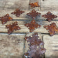Great Buy-ER-Rustic Iron Medallions- 3 inches-Iron Hardware