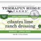 Cilantro Lime Ranch Dressing