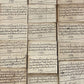 Antique 1759 French Documents - 266 Years Old