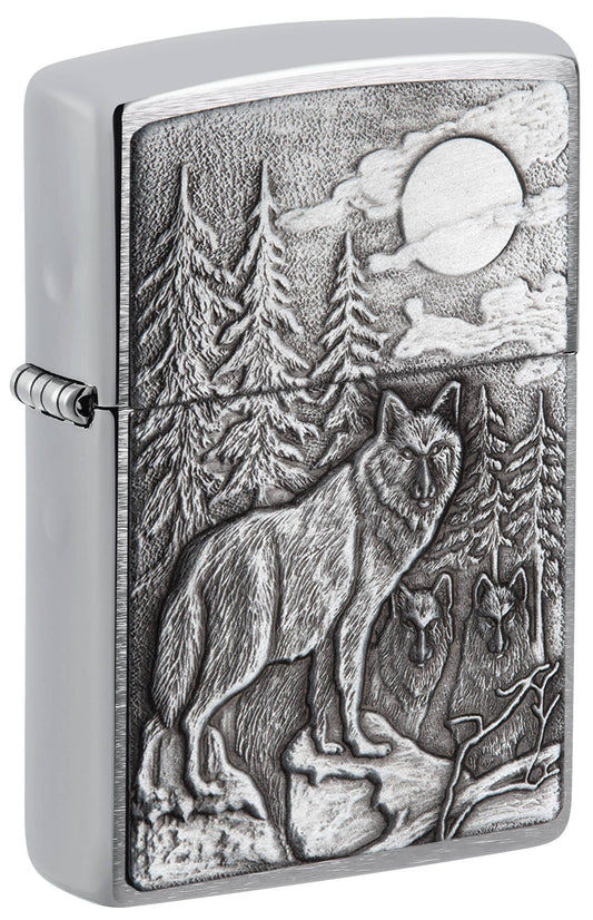 Zippo Timberwolves Emblem Windproof Lighter