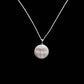 Carved Bone Moonface Pendant