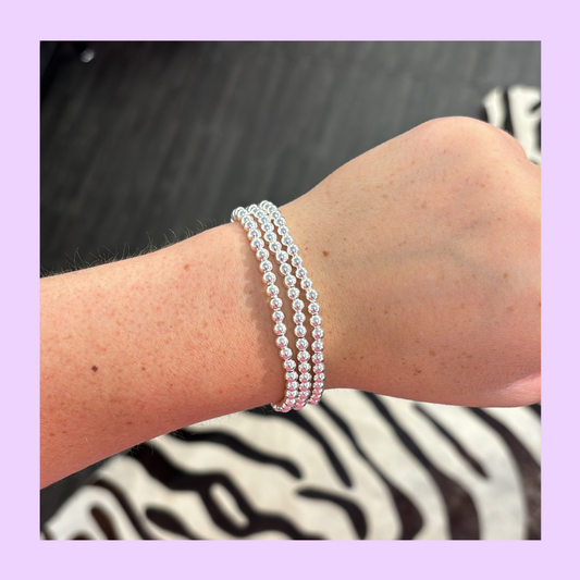 Classic 5mm Sterling Silver Bracelets