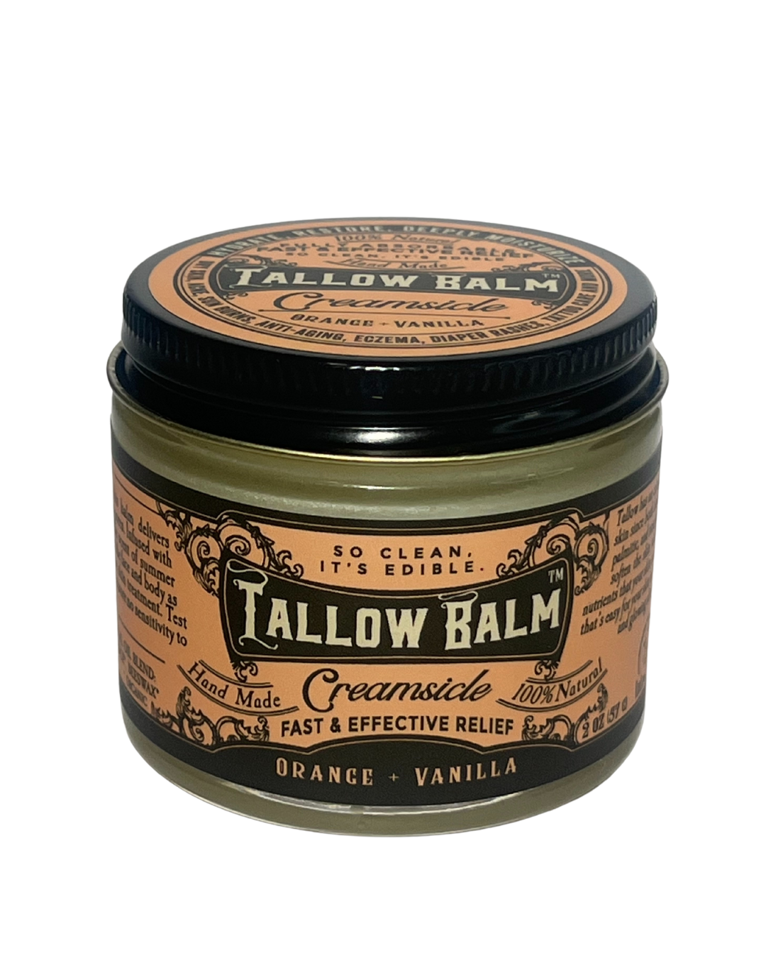 Tallow Balm- Creamsicle Scent