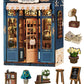DIY Book Nook Kit: Indigo Story Parlor