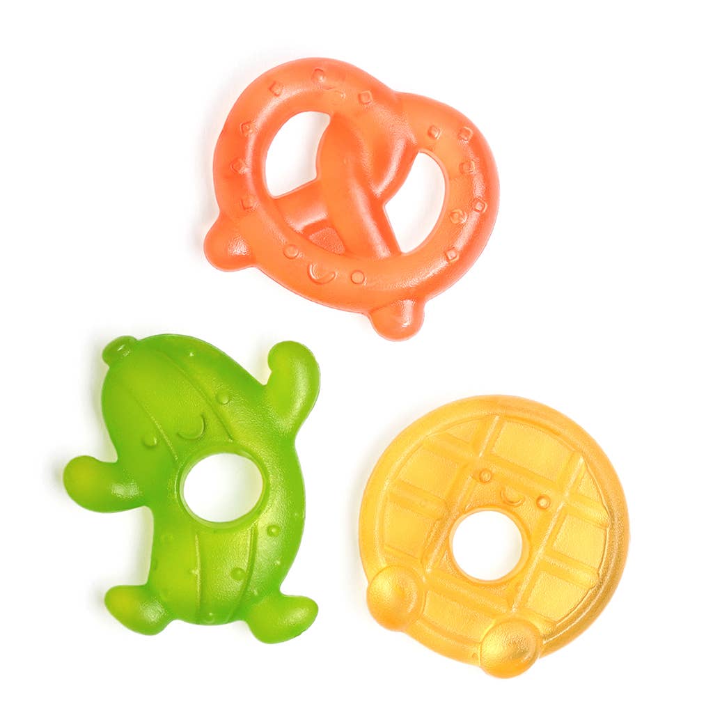 *NEW OPTION* Cutie Coolers™ Water Filled Teethers (3-pack): Seaside