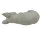 Grey Polyresin Sleeping French Bulldog Garden Statue 20.5" L