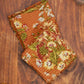 Marguerite Tea Towel  Rust