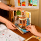 DIY Book Nook Kit: Romantic Venice with Dust Cover