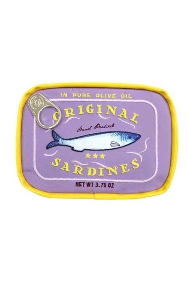 Sardine's Tin Can Gift Cosmetic Bag : Orange
