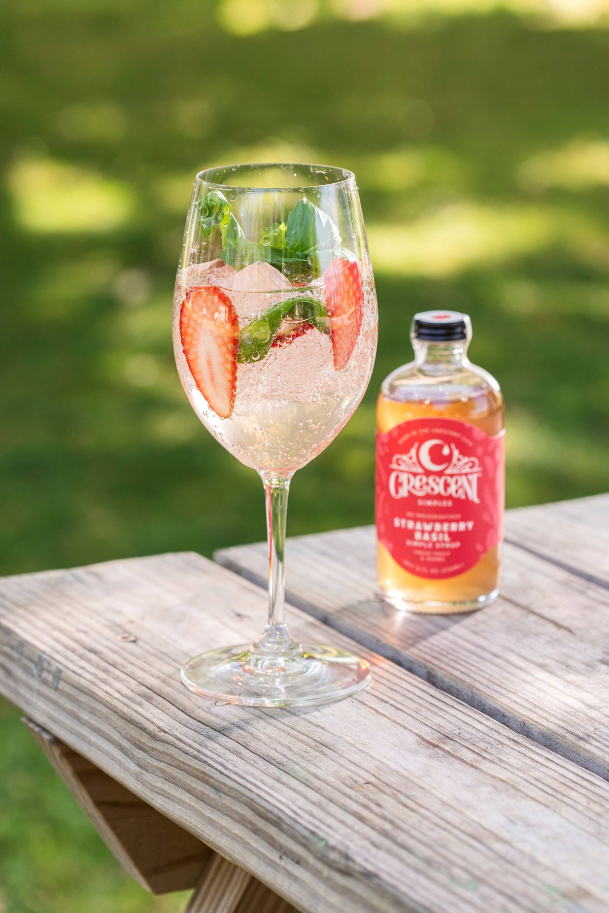 Strawberry Basil Simple Syrup