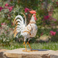 Iron Rooster Figurine