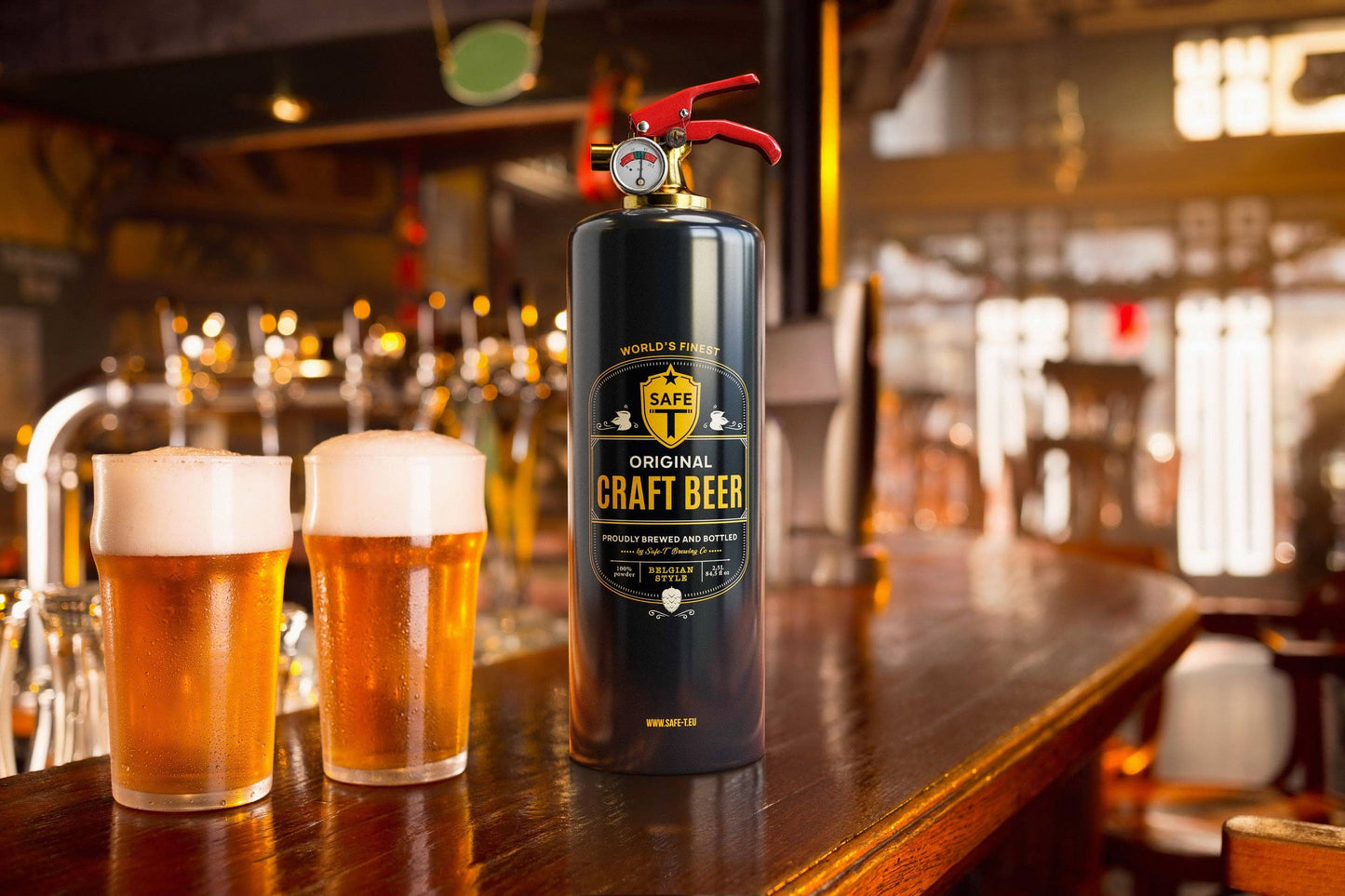 Design Fire Extinguisher - Craft Beer