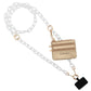 Clip & Go Ice Chain with Pouch: Black Chain with Black Pouch