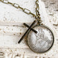 Relic Necklace: Matte Gold 24”