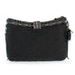 Shimmy, Black Fringe Beaded Crossbody Handbag