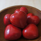 Large Heart Paperweight, Red