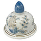 White & Blue Chinoiserie Ginger Jar 14"