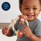 *NEW OPTION* Ritzy Rattle™ Silicone Teether Rattles: Highland Cow