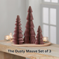 Honeycomb trees, vintage folding paper, Christmas
