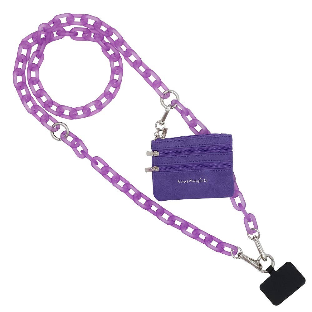 Clip & Go Ice Chain with Pouch: Ice Tea - Brown Pouch