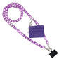 Clip & Go Ice Chain with Pouch: Black Chain with Black Pouch
