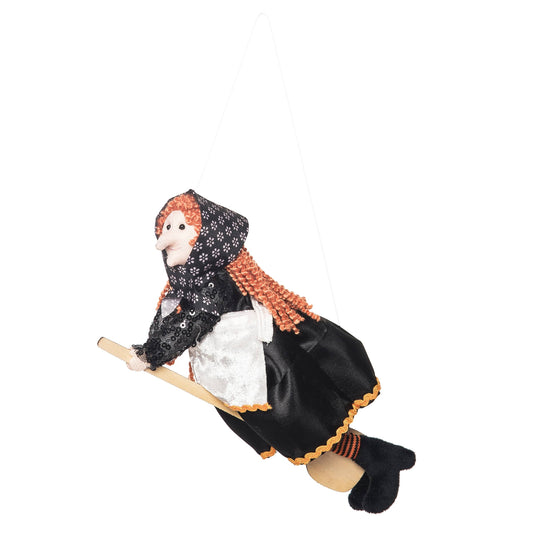 Halloween Black & Orange Kitchen Witch