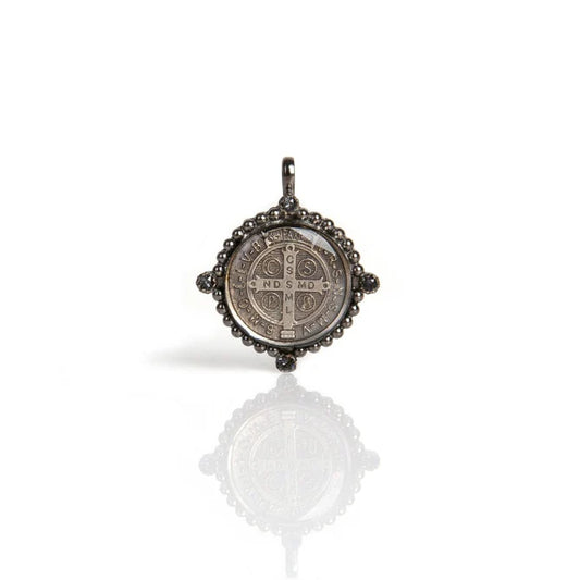 Bespoke San Benito Medallion - Gun Metal