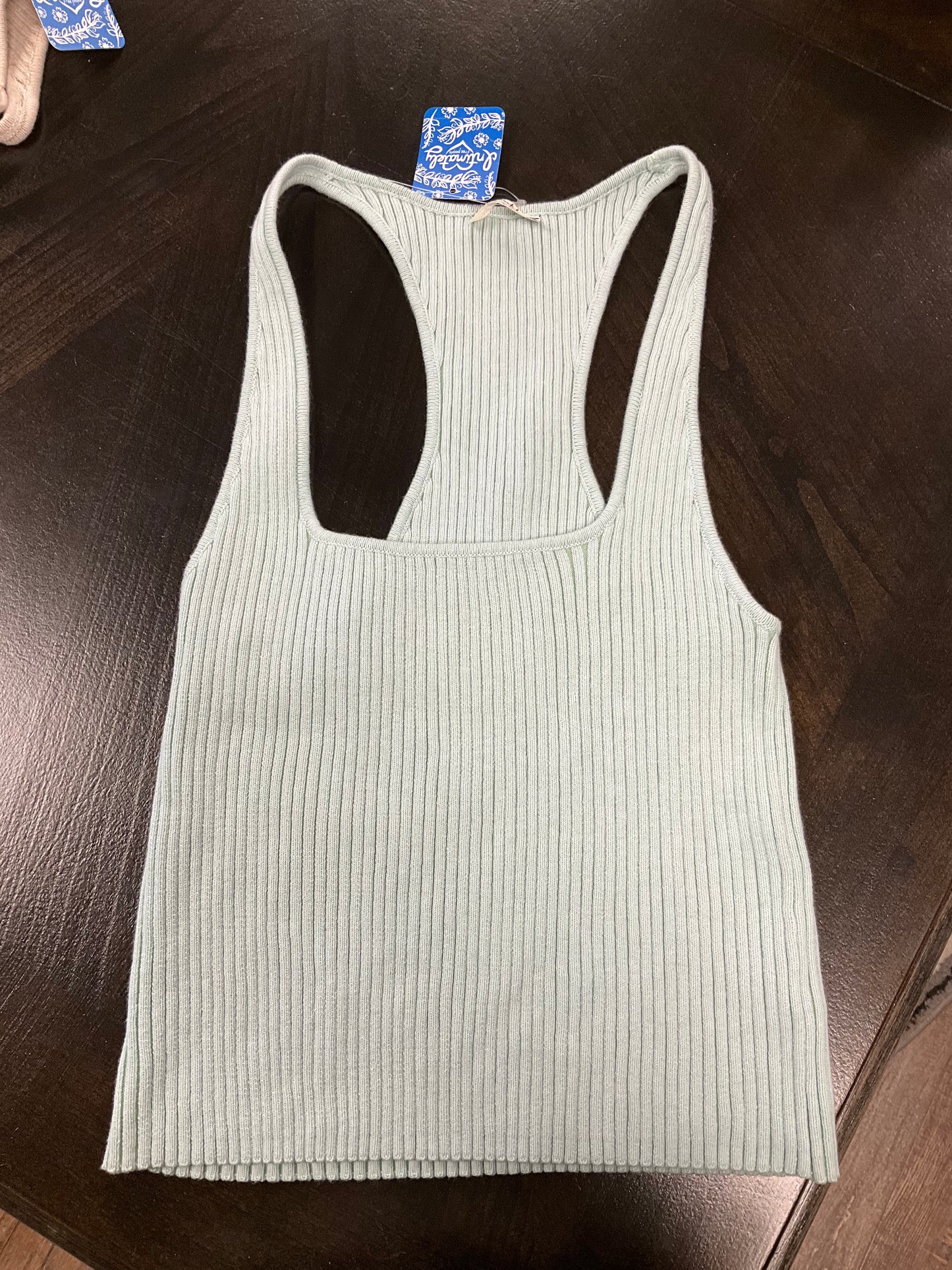 Racer Back Sweater  Tank