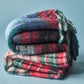 Falling For You Brushed Plaid Scarf