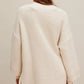 Herringbone Stitch Kimono Sweater
