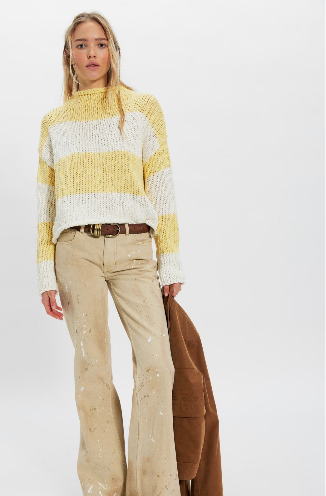 Opal Stripe Sweater