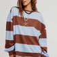Classic Stripe Crew Wide