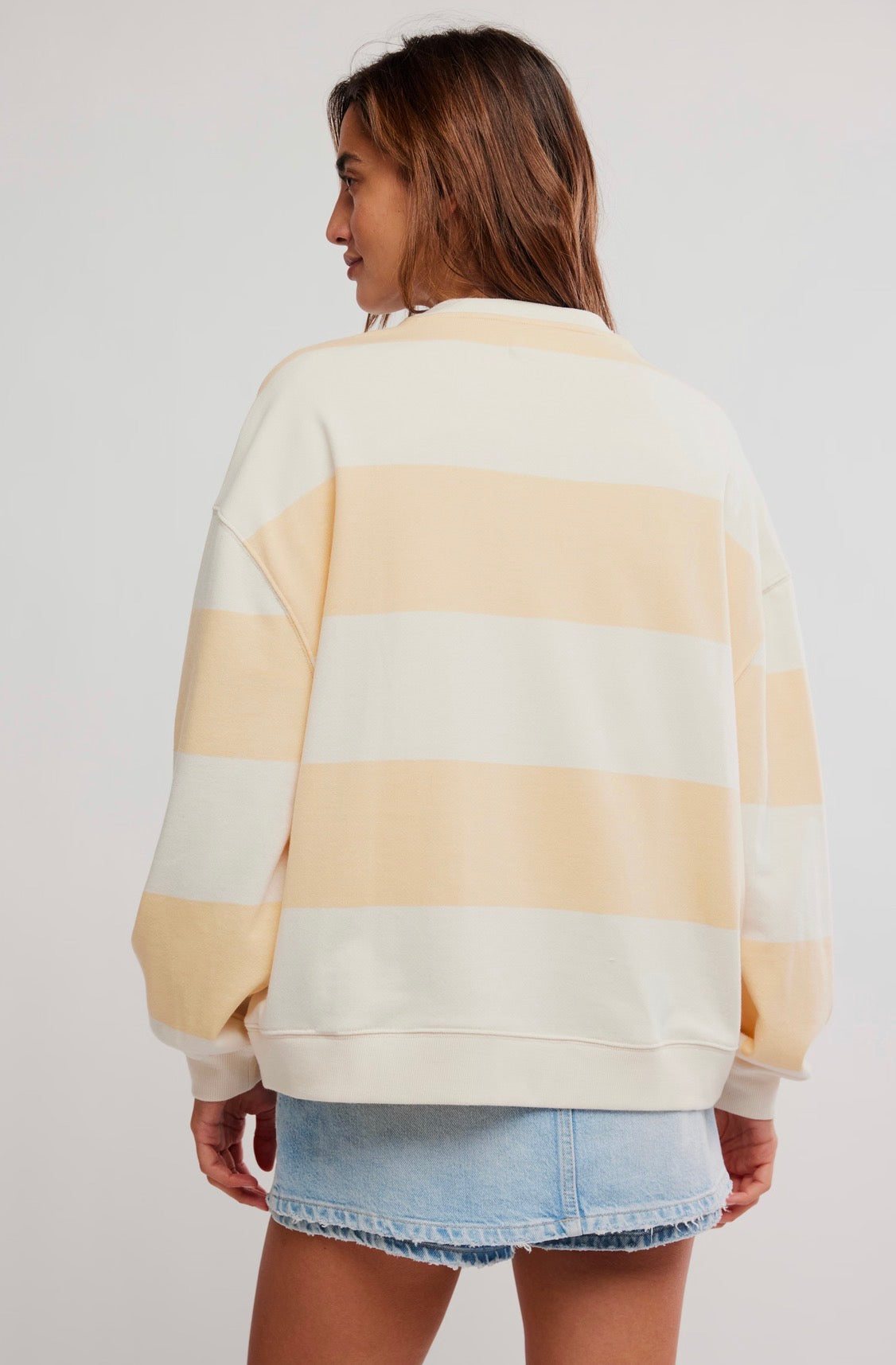 Classic Stripe Crew Wide