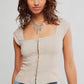 Marilyn Denim Corset