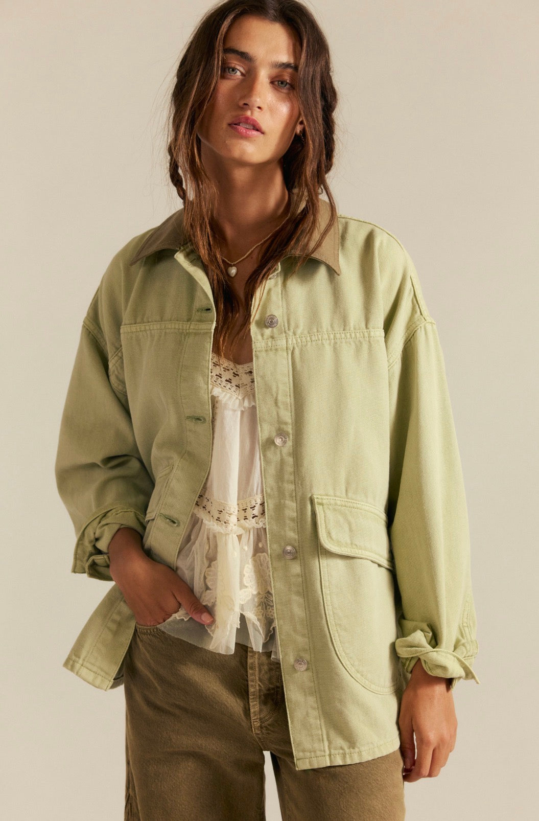 Lemon Denim Jacket