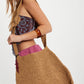 Coastal Crush Straw Tote