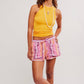 Good Fortune Stripe Short