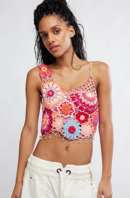 Fiorella Crochet Tank