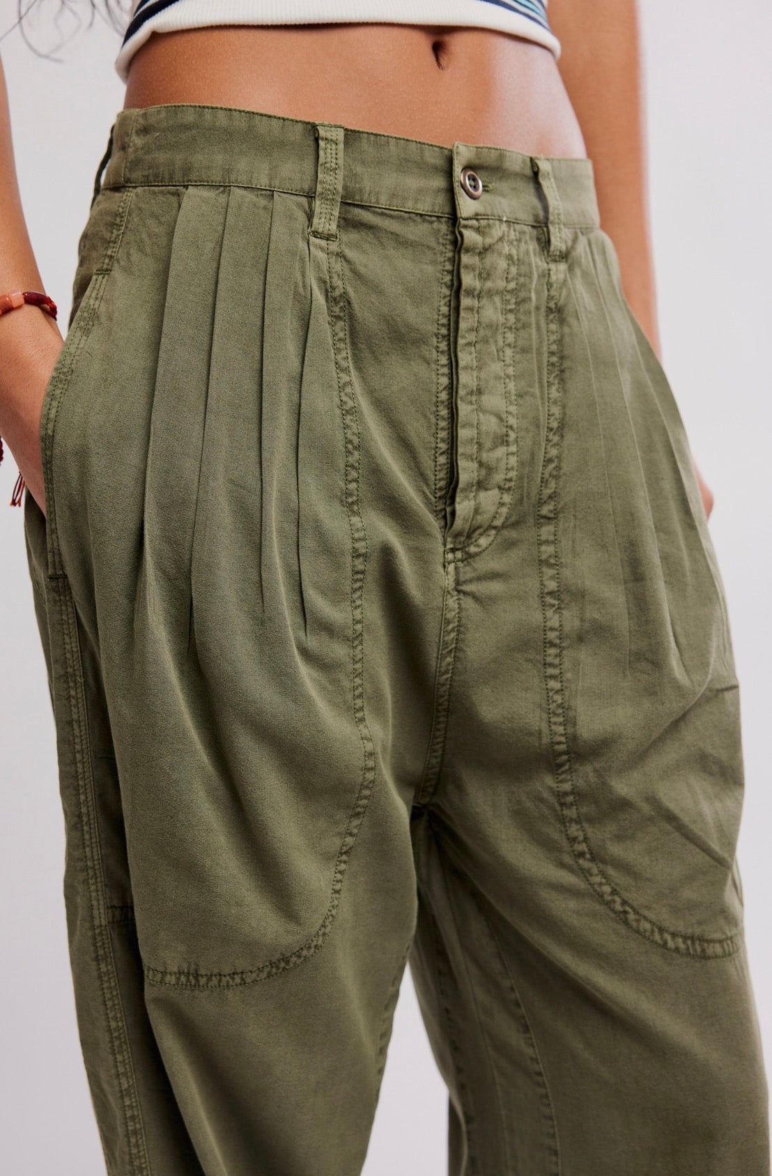 Clover Dropped Trouser