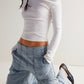 Breezy Denim Pull On