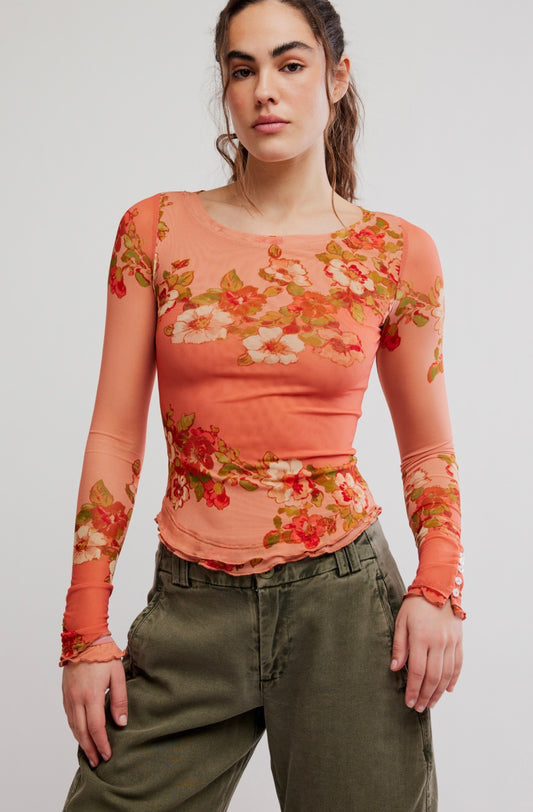 Lily Printed Long Sleeve