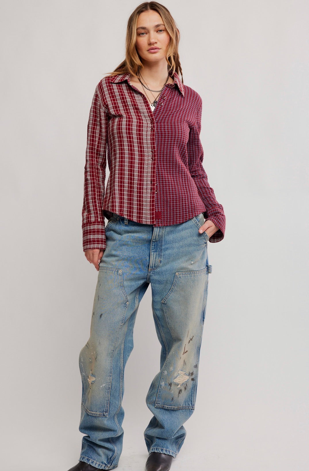Benny Slim Plaid