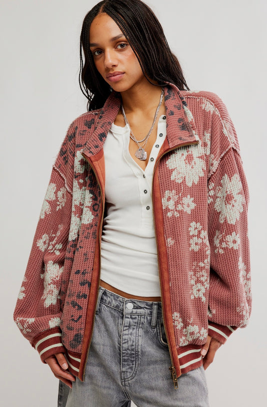 Print Mix Cardi