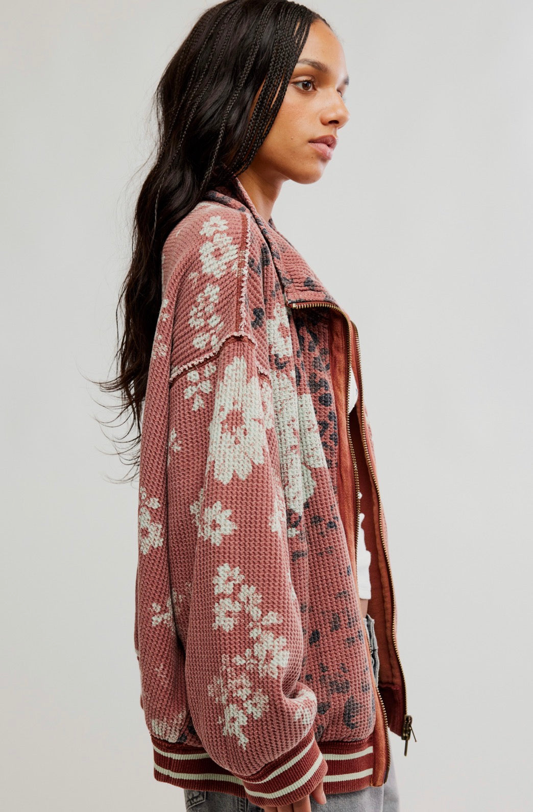 Print Mix Cardi