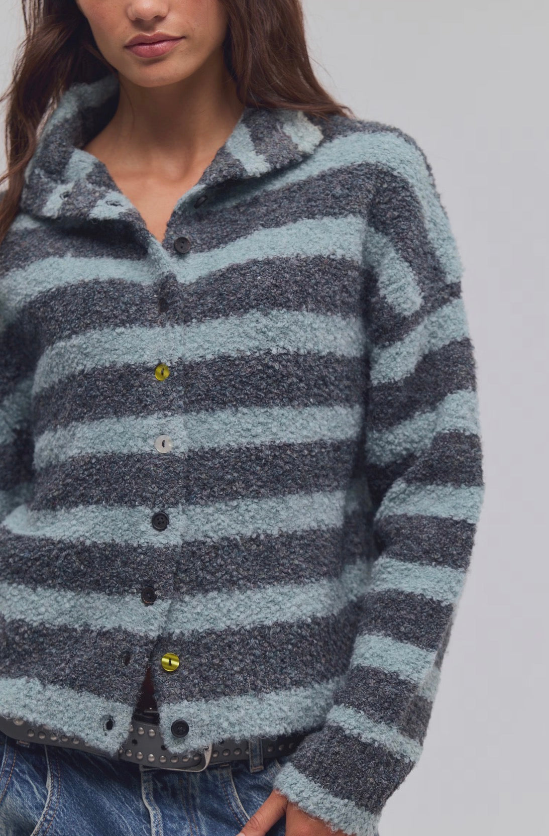 WTF Button Collection Cardi