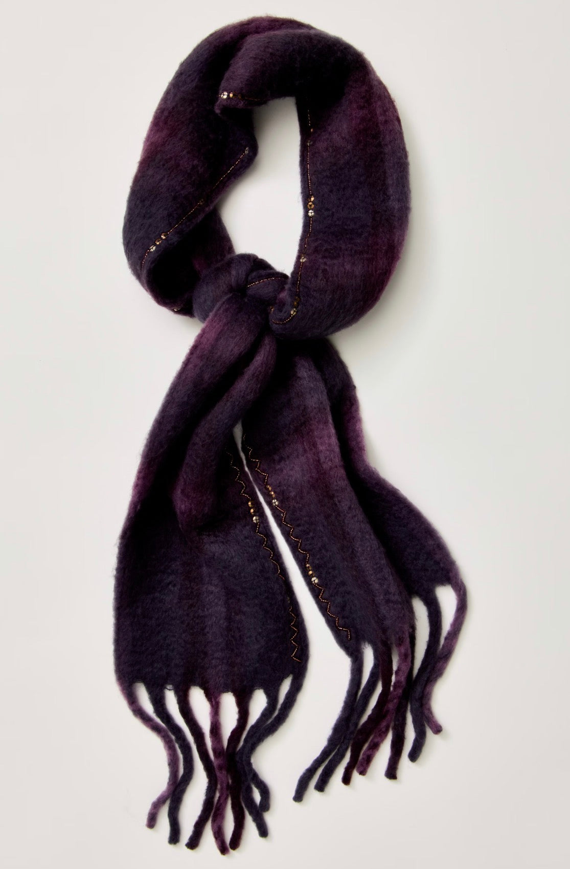 Highland Plaid Skinny Scarf