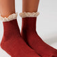 Waffle Knit Socks