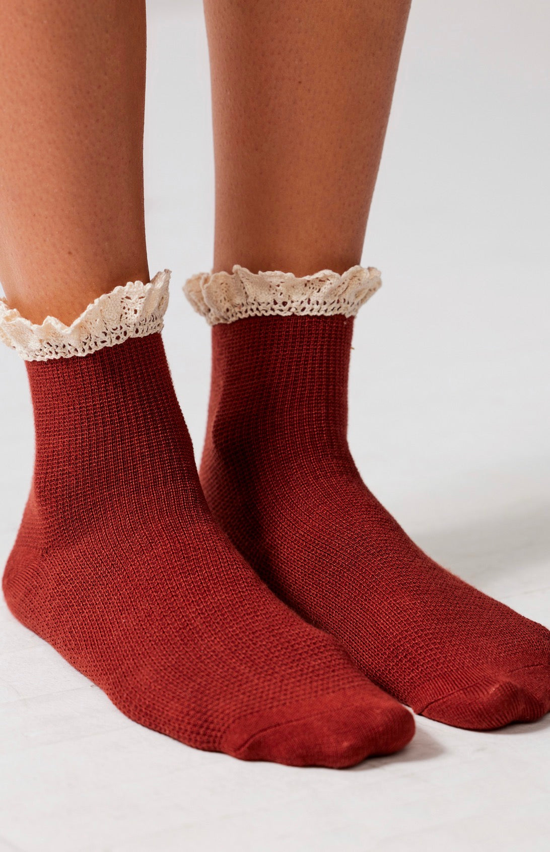 Waffle Knit Socks